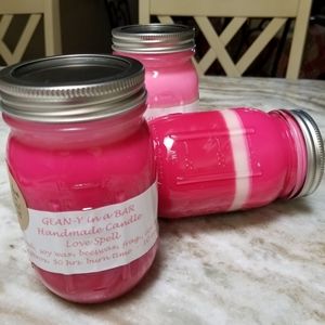 Love spell Handmade Candle